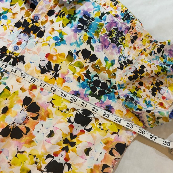 Robert Graham Men's 2XL Classic Fit Short Sleeve Button Up Shirt Multicolor - Picture 6 of 7